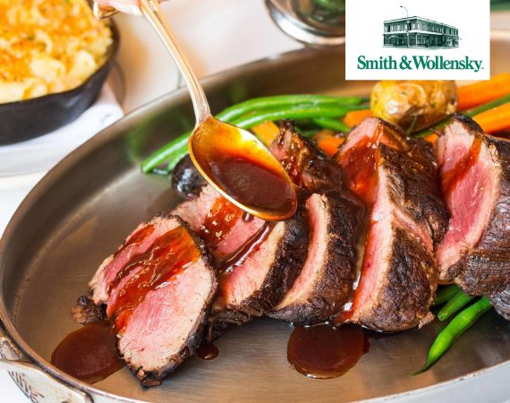 Delicious Smith & Wollensky steak