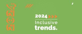 A header image with copy that reads, "2024 Inclusive trends"